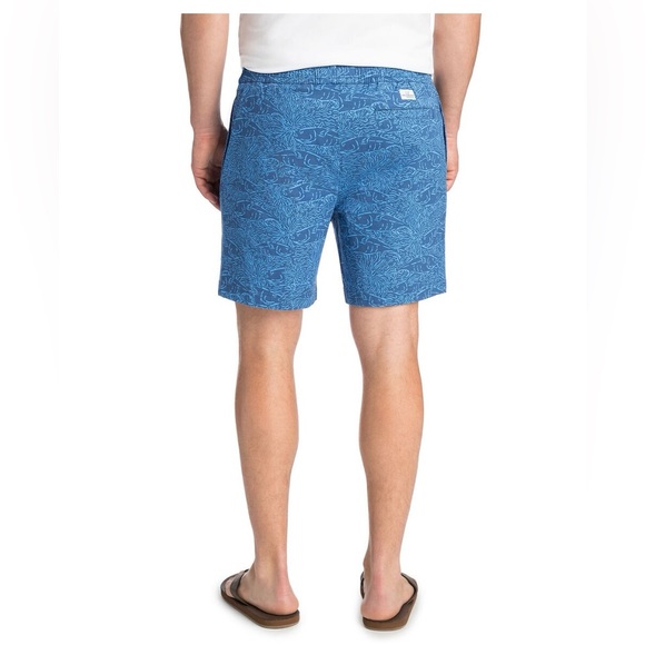 New 7 Inch Tonal Printed Jetty Shorts - Picture 4 of 5